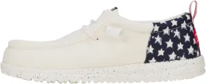 Hey Dude Men's Wally Funk Americana | Men's Shoes | Men Slip-on Loafers | Comfortable & Light-Weight