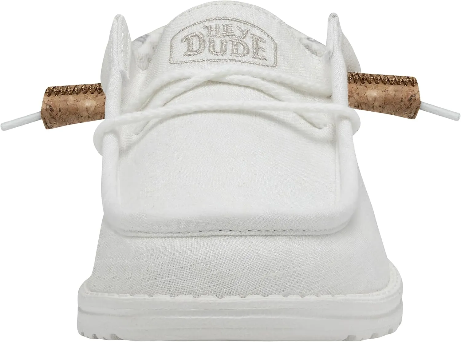 Hey Dude Men's Wally Linen | Men's Loafers | Men's Slip On Shoes | Comfortable & Light-Weight