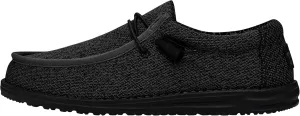 Hey Dude Men's Wally Sox | Retired Men’s Shoes | Men's Lace Up Loafers | Comfortable & Light-Weight