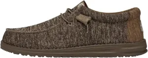 Hey Dude Wally Sport Knit | Men's Loafers | Men's Slip On Shoes | Comfortable & Light Weight