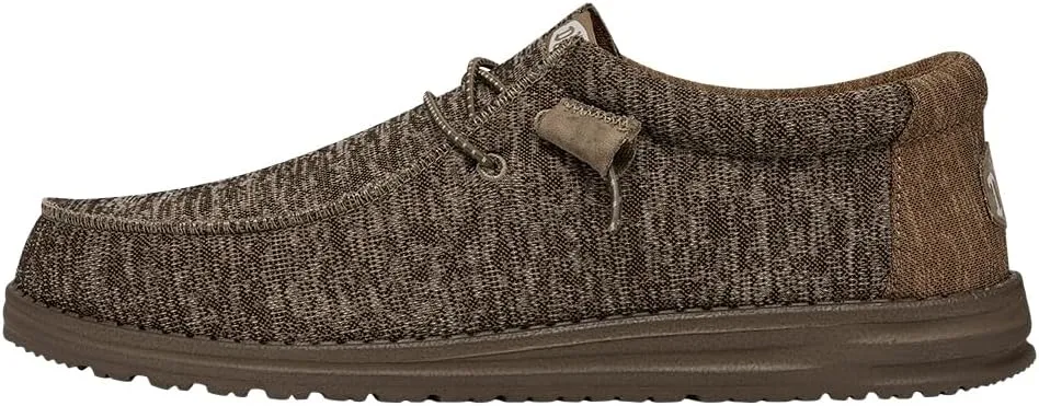 Hey Dude Wally Sport Knit | Men's Loafers | Men's Slip On Shoes | Comfortable & Light Weight