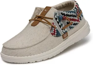 Hey Dude Women's Ellie | Women’s Shoes | Women’s Lace Up Loafers | Comfortable & Light-Weight