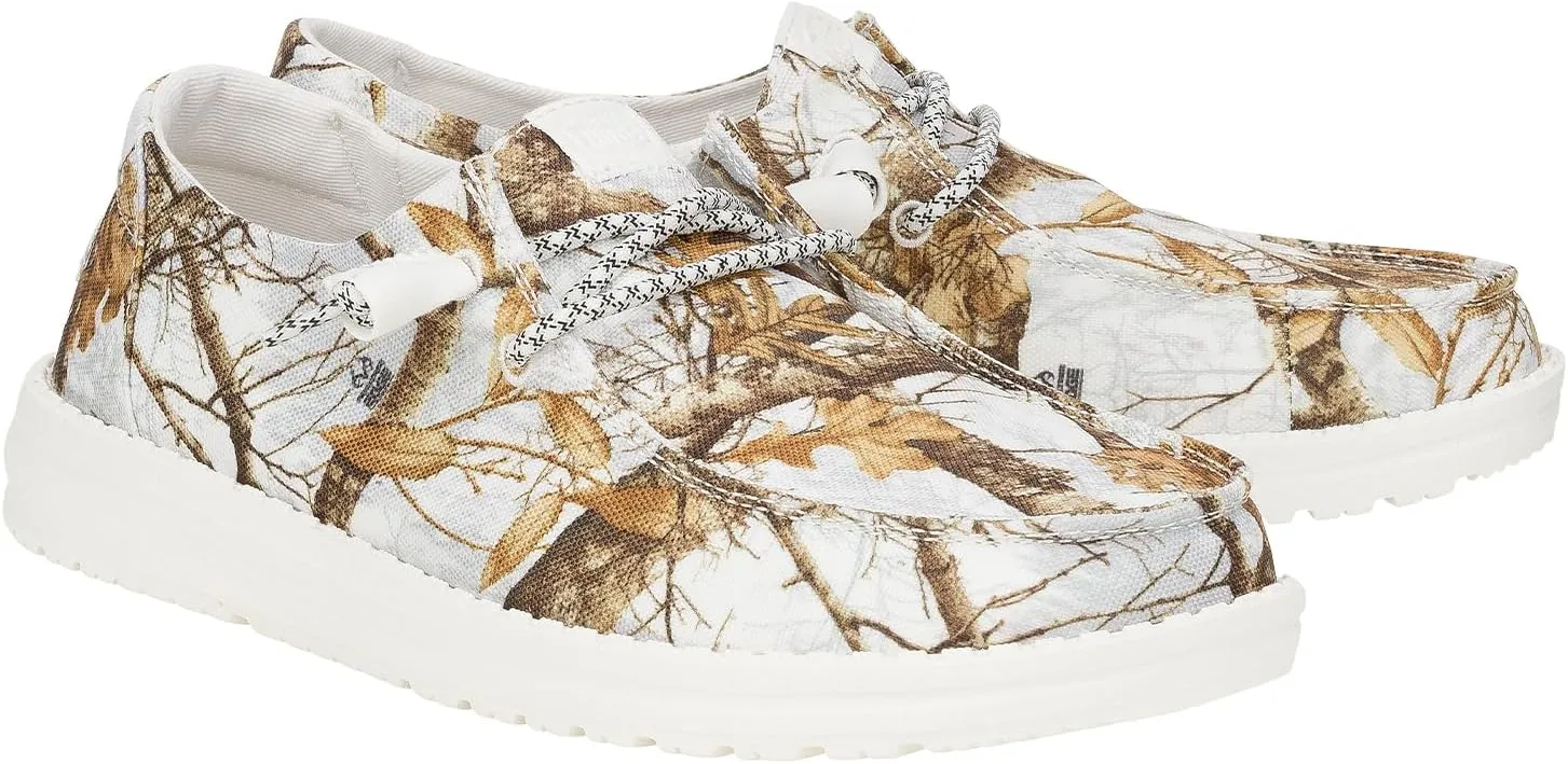 Hey Dude Women's Wendy Realtree Edge | Women's Shoes | Women's Slip-on Loafers | Comfortable & Light-Weight