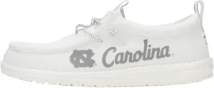 HEYDUDE Wally Collegiate Whites, Men’s Shoes, Men's Slip-on Loafers, Comfortable & Light-Weight
