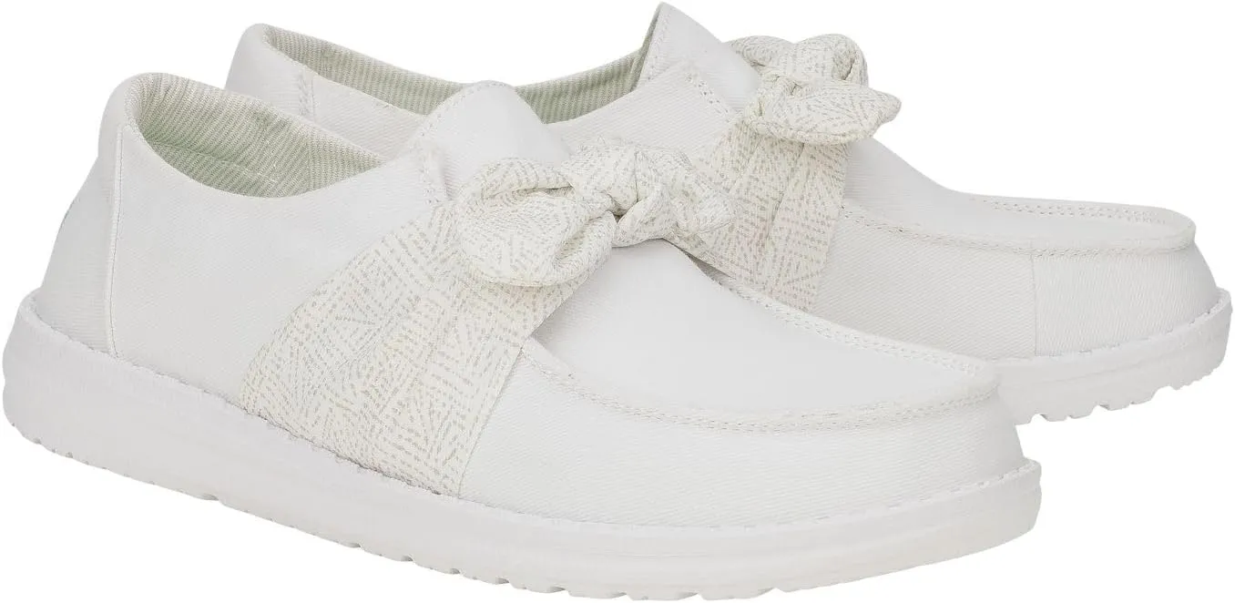 HEYDUDE Wendy Bow Essentials, Women’s Shoes, Women’s Slip-on Loafers, Comfortable & Light-Weight