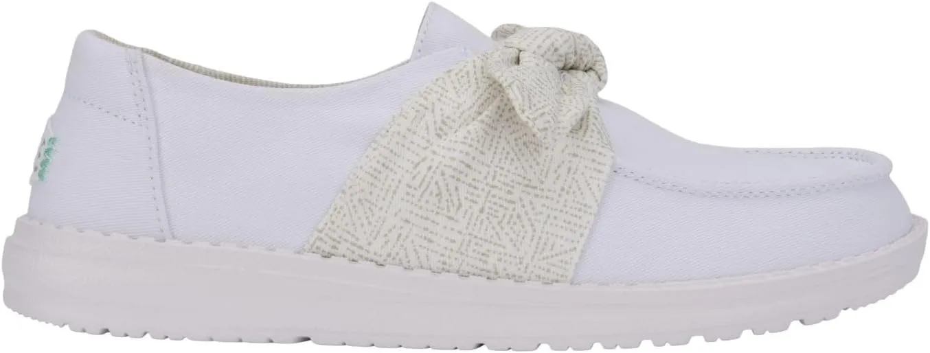 HEYDUDE Wendy Bow Essentials, Women’s Shoes, Women’s Slip-on Loafers, Comfortable & Light-Weight