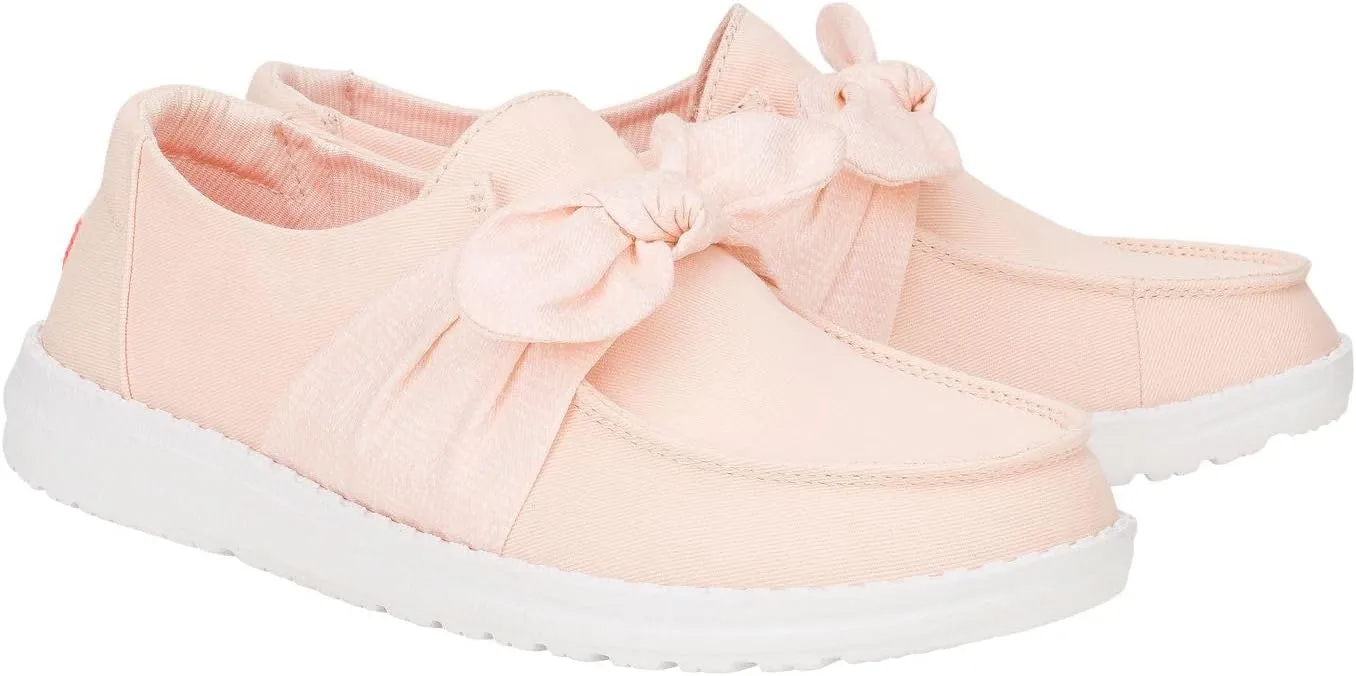 HEYDUDE Wendy Bow Essentials, Women’s Shoes, Women’s Slip-on Loafers, Comfortable & Light-Weight