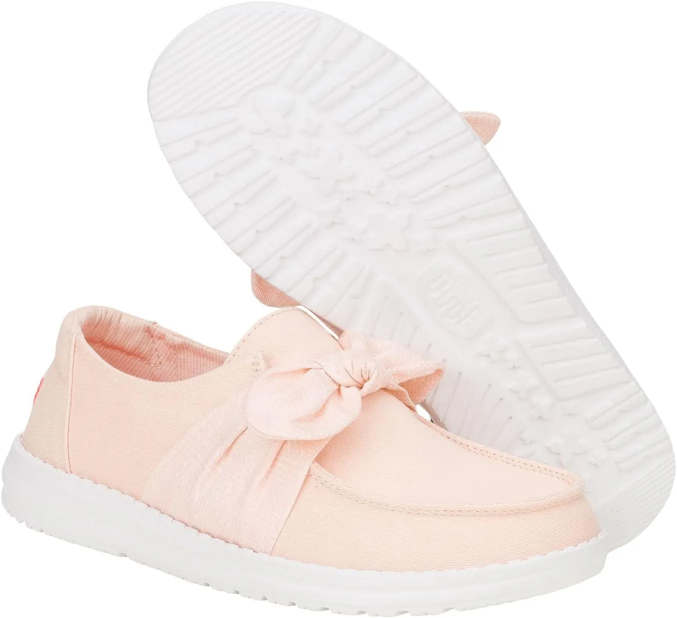 HEYDUDE Wendy Bow Essentials, Women’s Shoes, Women’s Slip-on Loafers, Comfortable & Light-Weight
