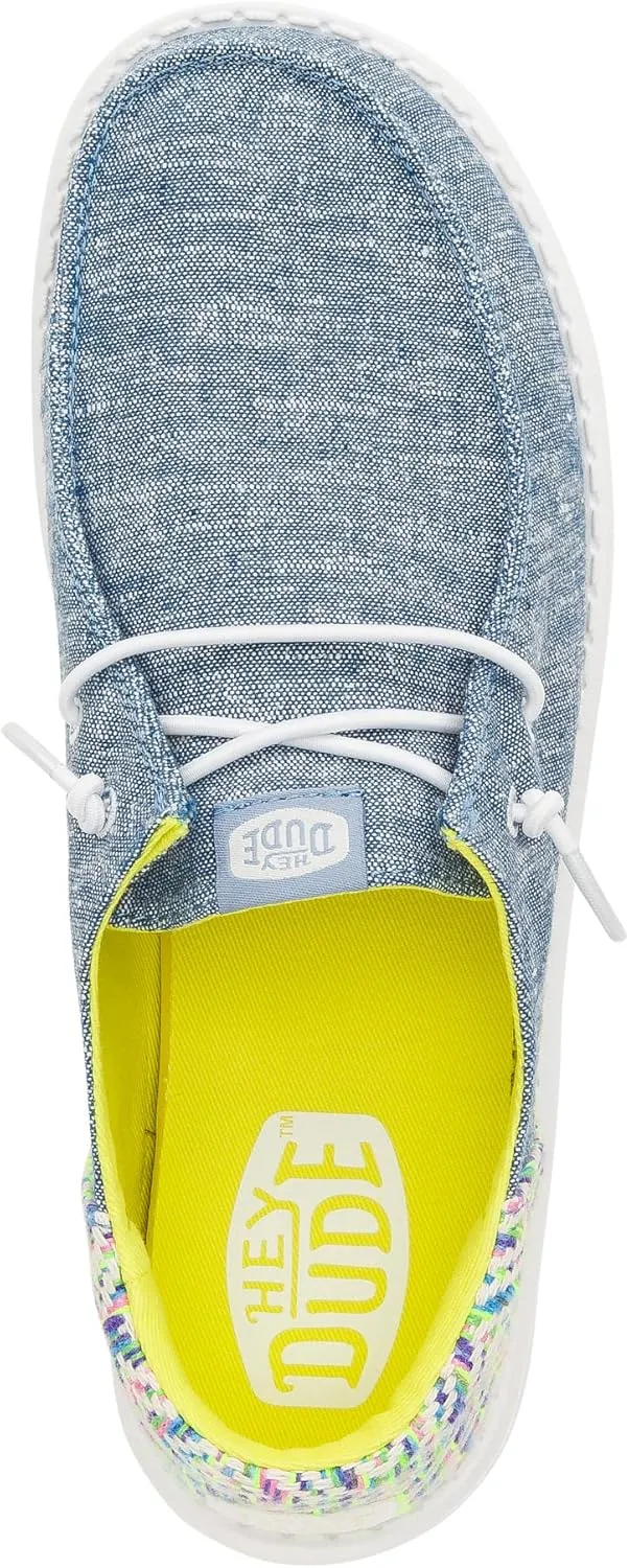 HEYDUDE Wendy Funk Surf Baja, Women’s Shoes, Women’s Slip-on Loafers, Comfortable & Light-Weight