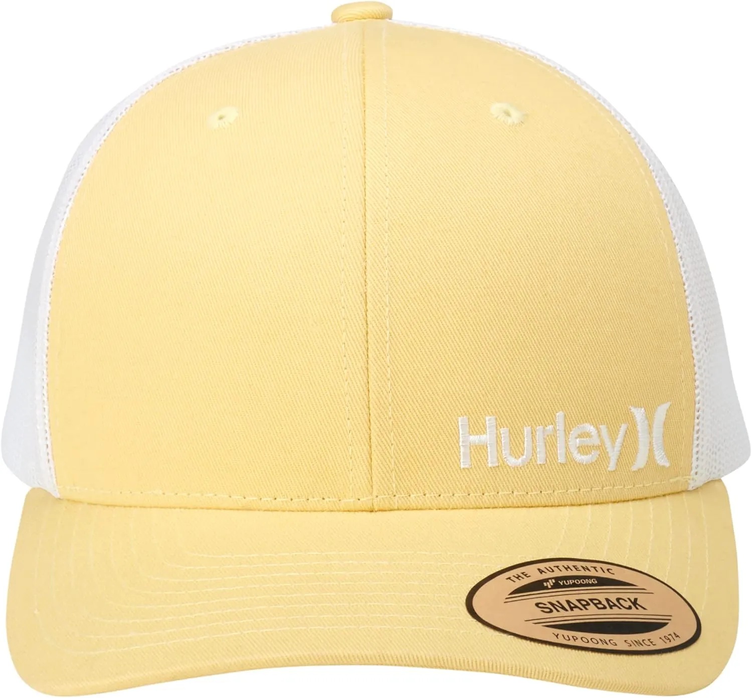 Hurley Men's Trucker Hat - Corp Snap Back Comfortable Curved Bill with Adjustable Snap Closure - Trucker Hats for Men
