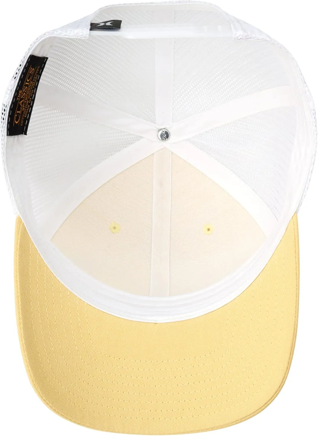 Hurley Men's Trucker Hat - Corp Snap Back Comfortable Curved Bill with Adjustable Snap Closure - Trucker Hats for Men