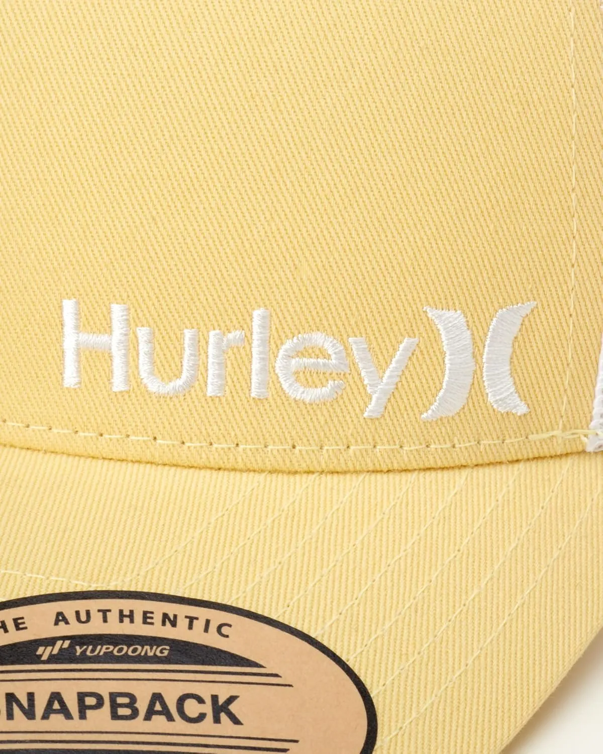 Hurley Men's Trucker Hat - Corp Snap Back Comfortable Curved Bill with Adjustable Snap Closure - Trucker Hats for Men