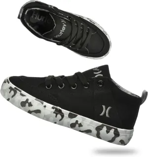 Hurley Roddy Kids High Top Skateboard Sneakers, Sports Shoes for Boys and Girls