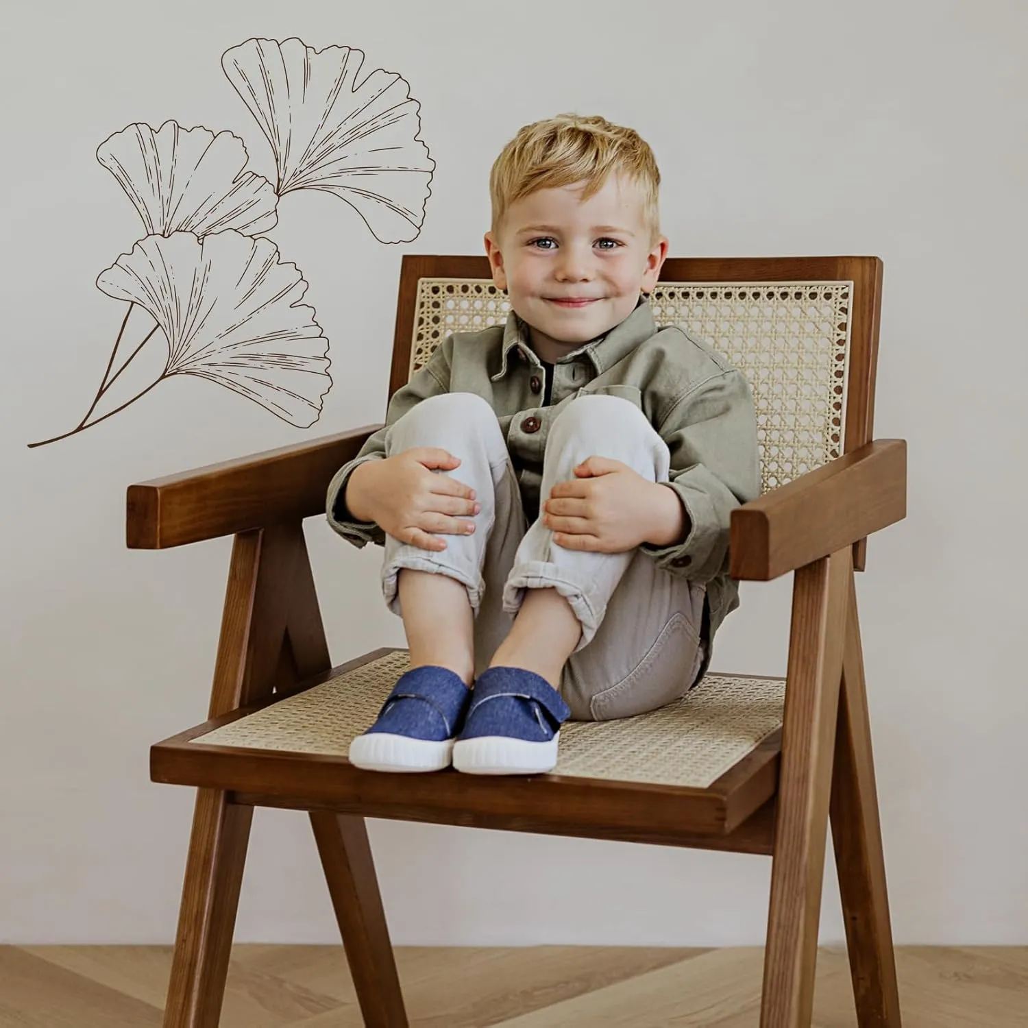 Jack & Lily Canvas Sneakers for Kids - Breathable Toddler Shoes with Non-Slip Sole for Confident Steps - Slip on Shoes for Comfort & Daily Play - Baby Sneakers Keep Little Feet Happy All Day