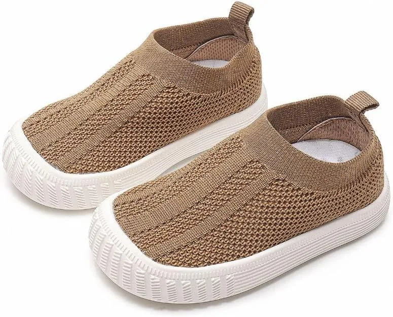 Jack & Lily Canvas Sneakers for Kids - Breathable Toddler Shoes with Non-Slip Sole for Confident Steps - Slip on Shoes for Comfort & Daily Play - Baby Sneakers Keep Little Feet Happy All Day