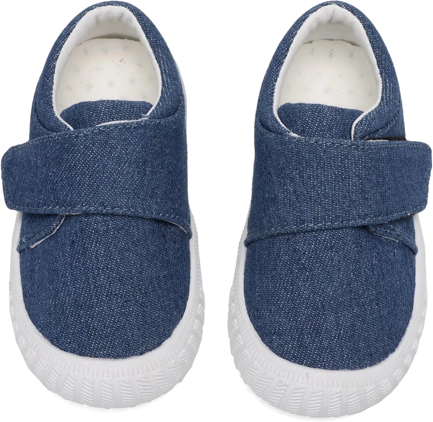 Jack & Lily Canvas Sneakers for Kids - Breathable Toddler Shoes with Non-Slip Sole for Confident Steps - Slip on Shoes for Comfort & Daily Play - Baby Sneakers Keep Little Feet Happy All Day