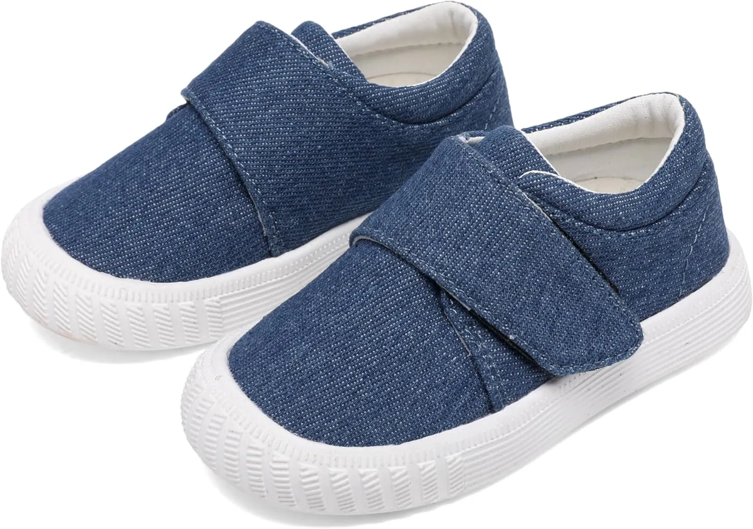 Jack & Lily Canvas Sneakers for Kids - Breathable Toddler Shoes with Non-Slip Sole for Confident Steps - Slip on Shoes for Comfort & Daily Play - Baby Sneakers Keep Little Feet Happy All Day