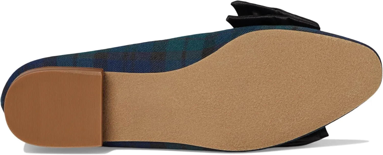Jack Rogers Women's Brookline Bow Loafers-Plaid