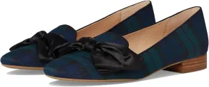 Jack Rogers Women's Brookline Bow Loafers-Plaid