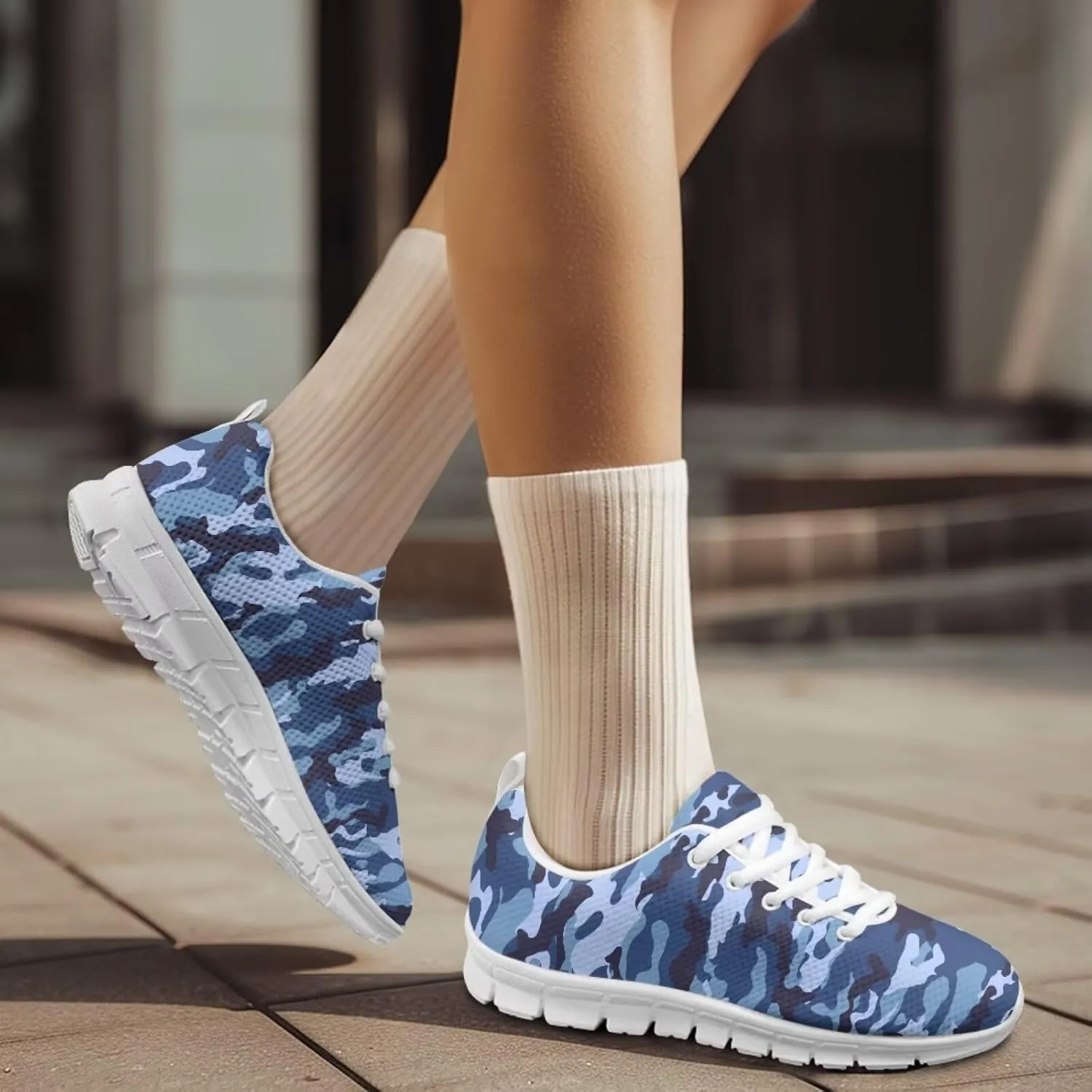 Jeiento Lightweight Running Shoes for Men Women Fashion Tennis Hiking Walking Sports Travel Jogging Sneakers