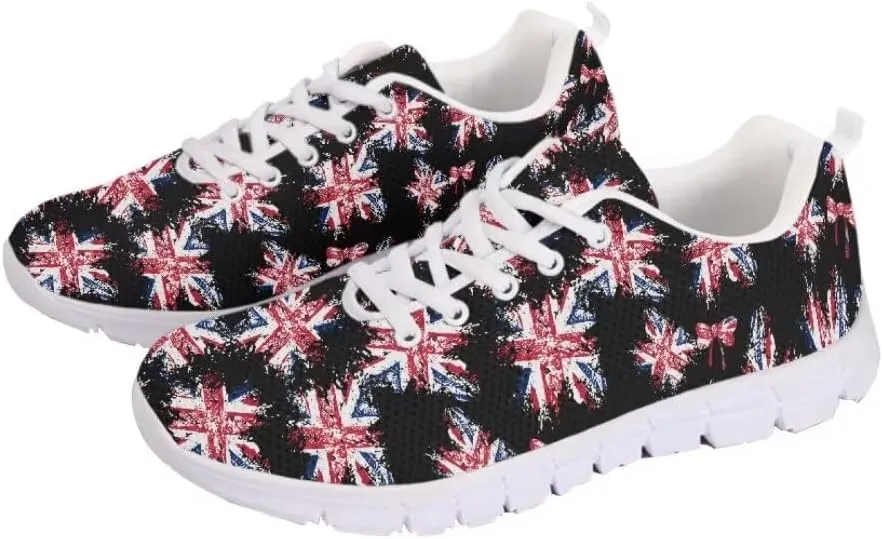Jeiento Lightweight Walking Shoes for Women Ladies Athletic Workout Casual Shoes Comfort Footwear Trainers Mesh Shoes Lace-up Tennis Shoes