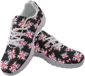 Jeiento Lightweight Walking Shoes for Women Ladies Athletic Workout Casual Shoes Comfort Footwear Trainers Mesh Shoes Lace-up Tennis Shoes