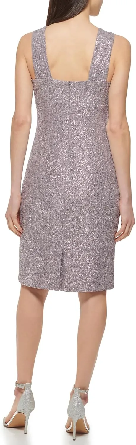 Jessica Howard Women's Petite Beaded Waist Dress