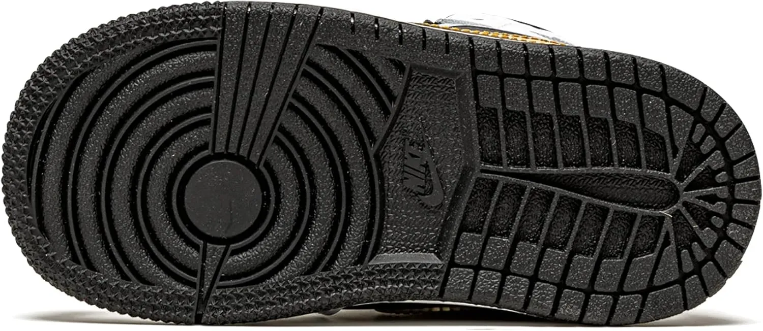 Jordan Toddler's 1 Mid Black/Dark Iris-White (640735 095)