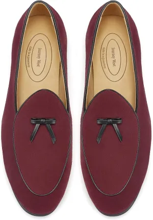 Journey West Men's Vintage Loafers for Men Belgian Loafers Slip-on Loafer Penny Loafer Casual Loafers