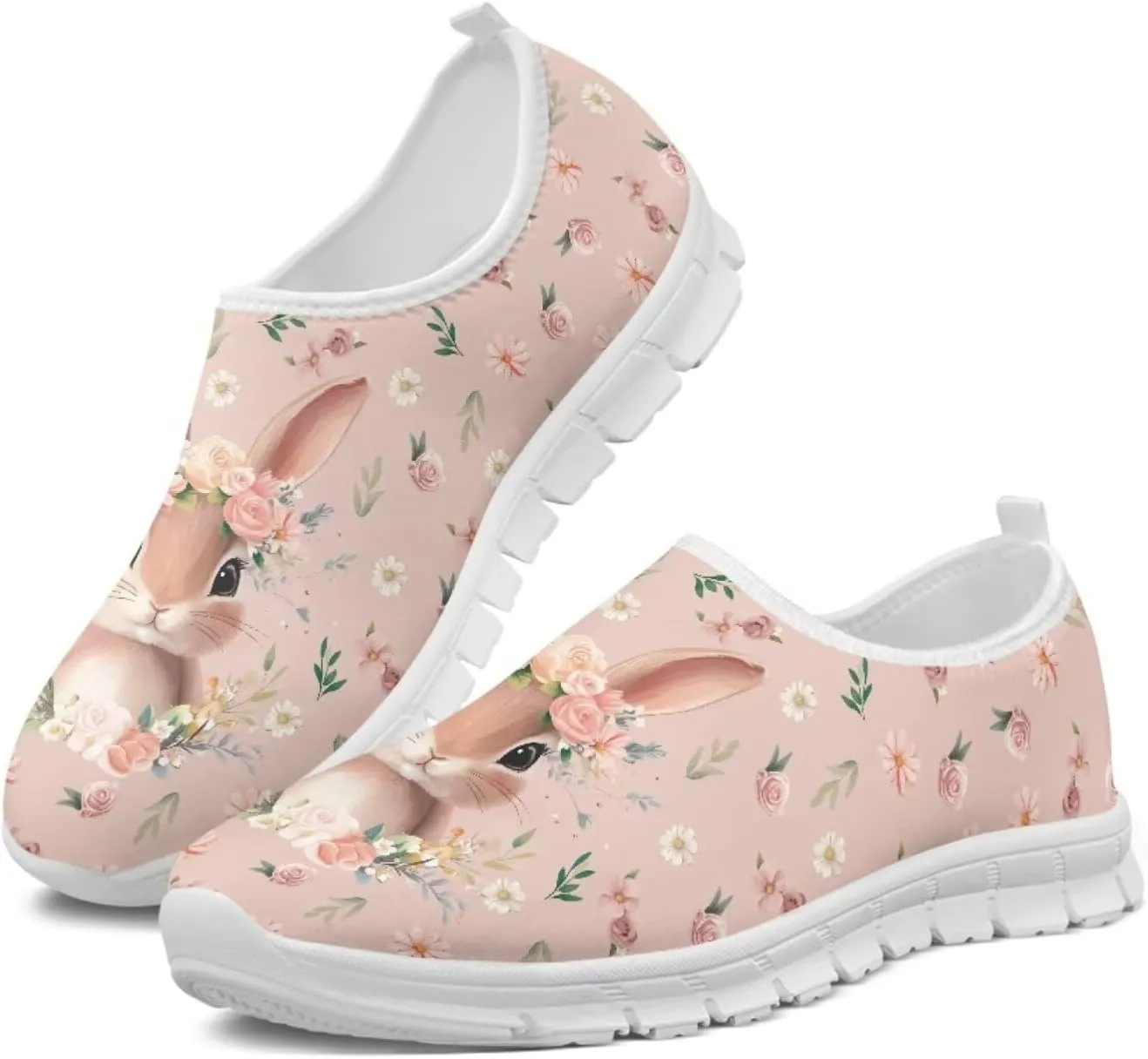 JoyLamoria Highland Cattle Loafers for Women,Comfortable Loafers Women's Casual Travel and Work Slip-Ons Sneakers