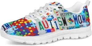 JoyLamoria License Plates Deisgn Women's Running Jogging Shoes Lightweight Sneakers Daily-Shoes
