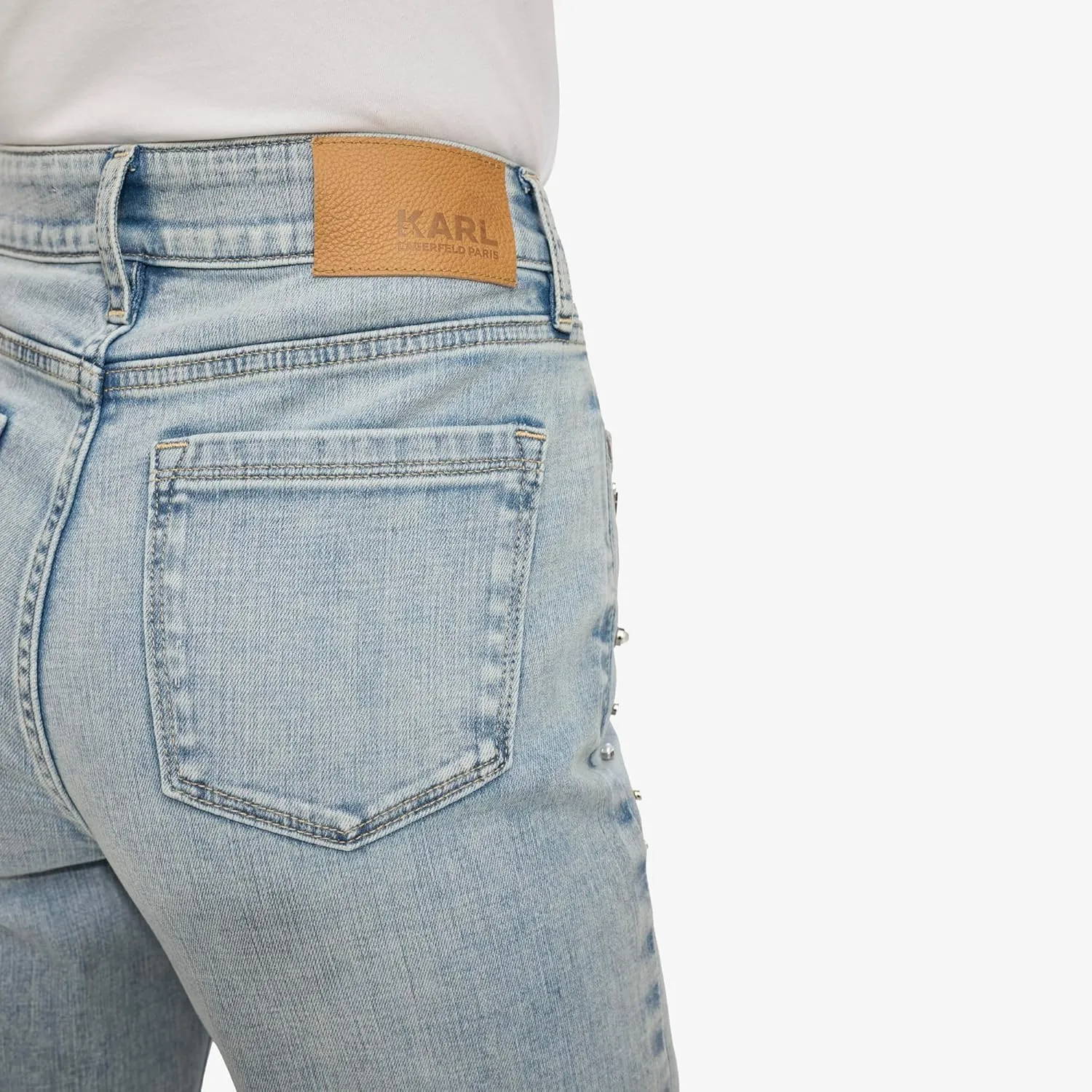 Karl Lagerfeld Paris Women's K-pin Fashion Denim