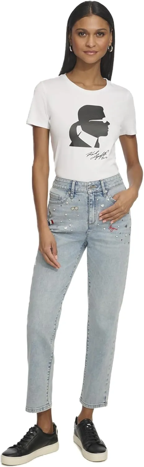 Karl Lagerfeld Paris Women's K-pin Fashion Denim