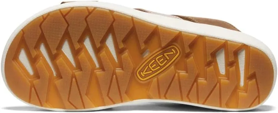 KEEN Women's Ellecity Slide Open Toe Slip on Comfortable Platform Sandals, Toasted Coconut/Fawn, 6, 7, 8, 9, 10