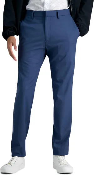 Kenneth Cole REACTION Men's Solid Performance Slim Fit Dress Pant