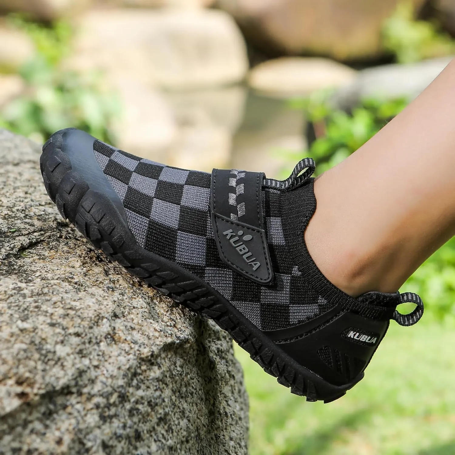 KUBUA Kids Hiking Water Shoes Boys Girls Barefoot Shoes Multifunctional Tennis Sneakers Toddler Little Big Kid