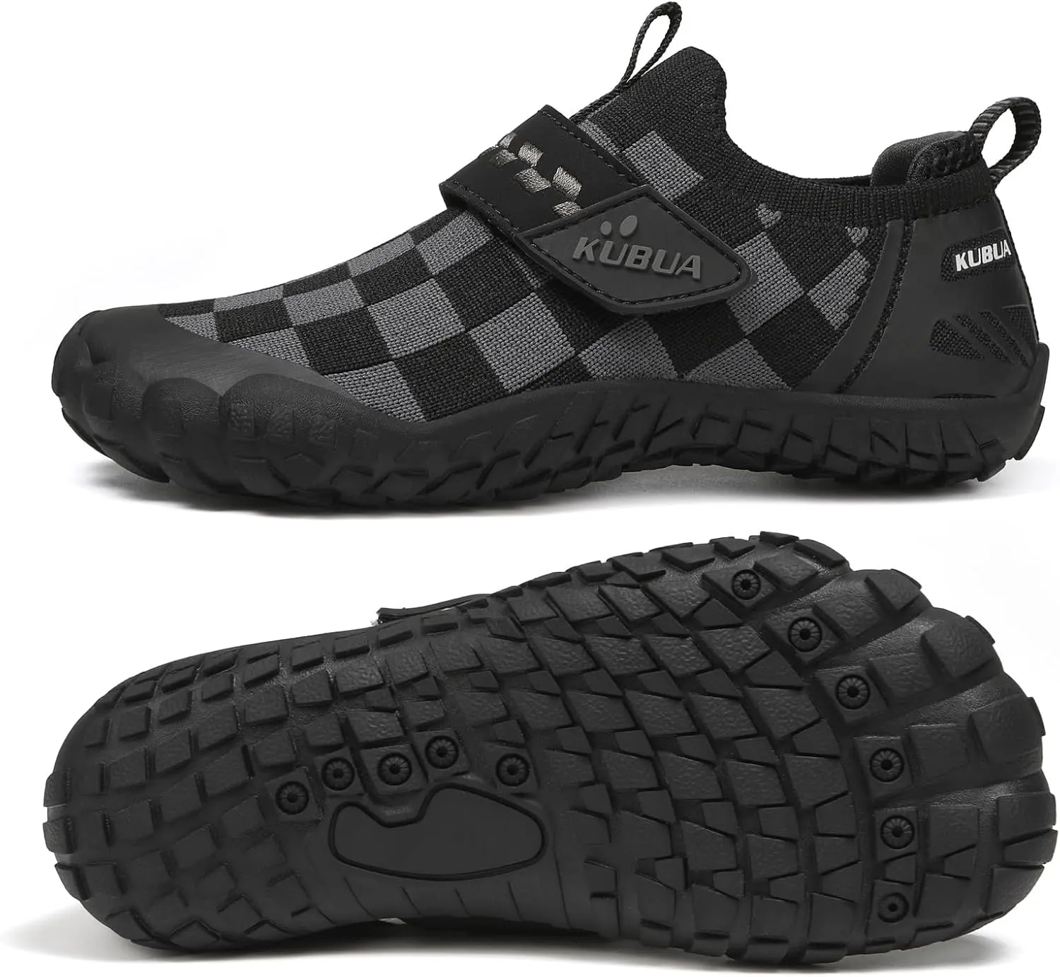 KUBUA Kids Hiking Water Shoes Boys Girls Barefoot Shoes Multifunctional Tennis Sneakers Toddler Little Big Kid