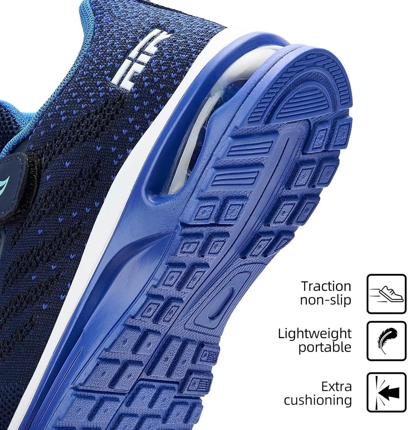 Lamincoa Toddler/Little Kids Boys Girls Lightweight Sneakers Unisex-Child Air Running Non-Slip Athletic Tennis Shoes