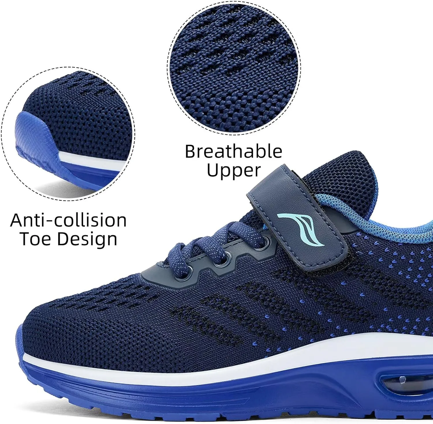 Lamincoa Toddler/Little Kids Boys Girls Lightweight Sneakers Unisex-Child Air Running Non-Slip Athletic Tennis Shoes