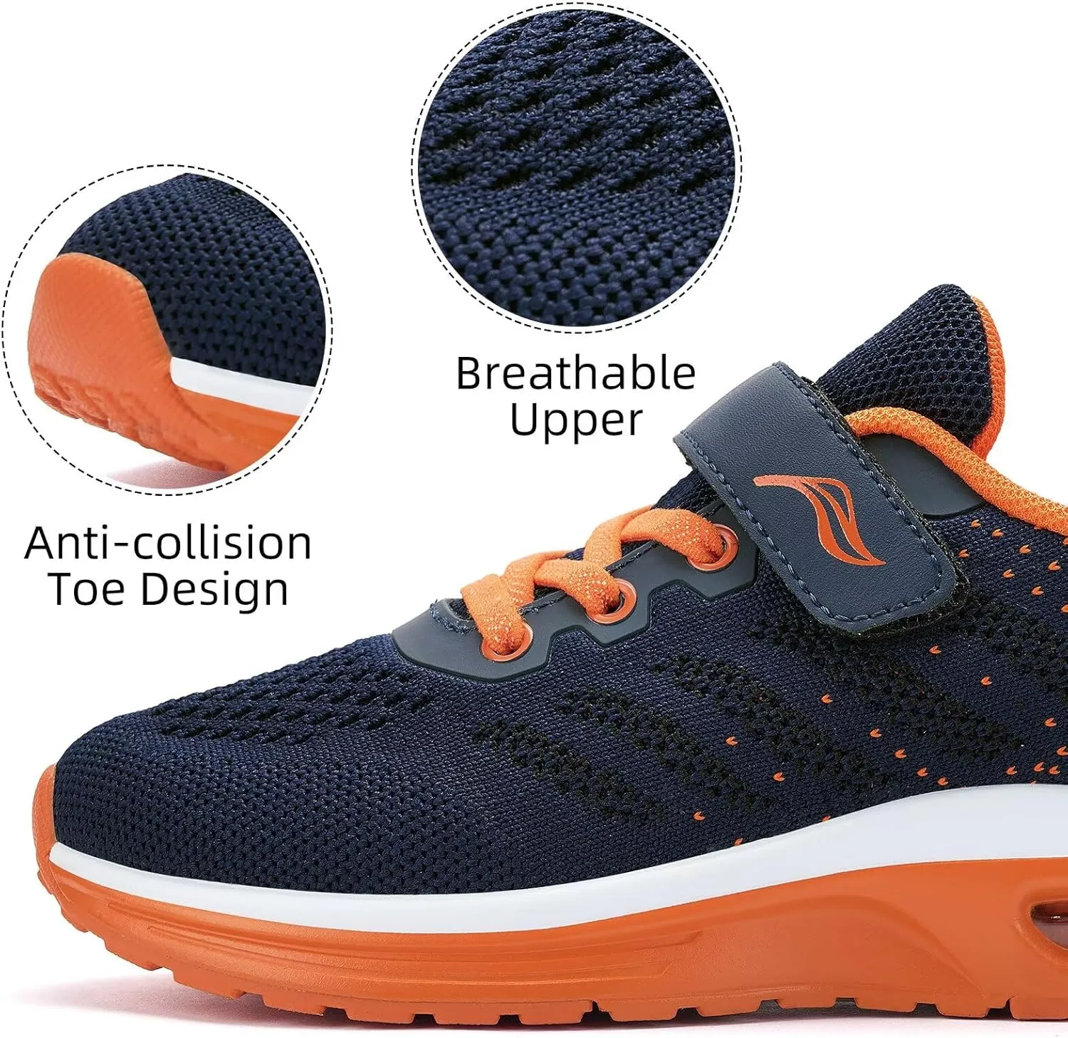 Lamincoa Toddler/Little Kids Boys Girls Lightweight Sneakers Unisex-Child Air Running Non-Slip Athletic Tennis Shoes