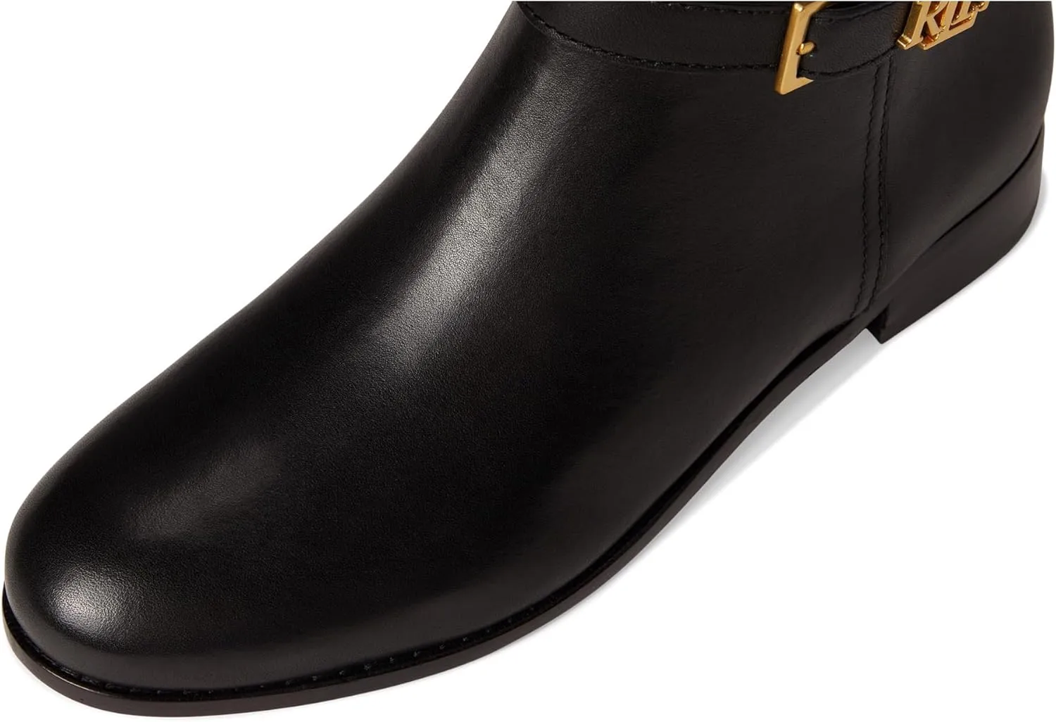 Lauren Ralph Lauren Women's Brooke Burnished Leather Riding Boot