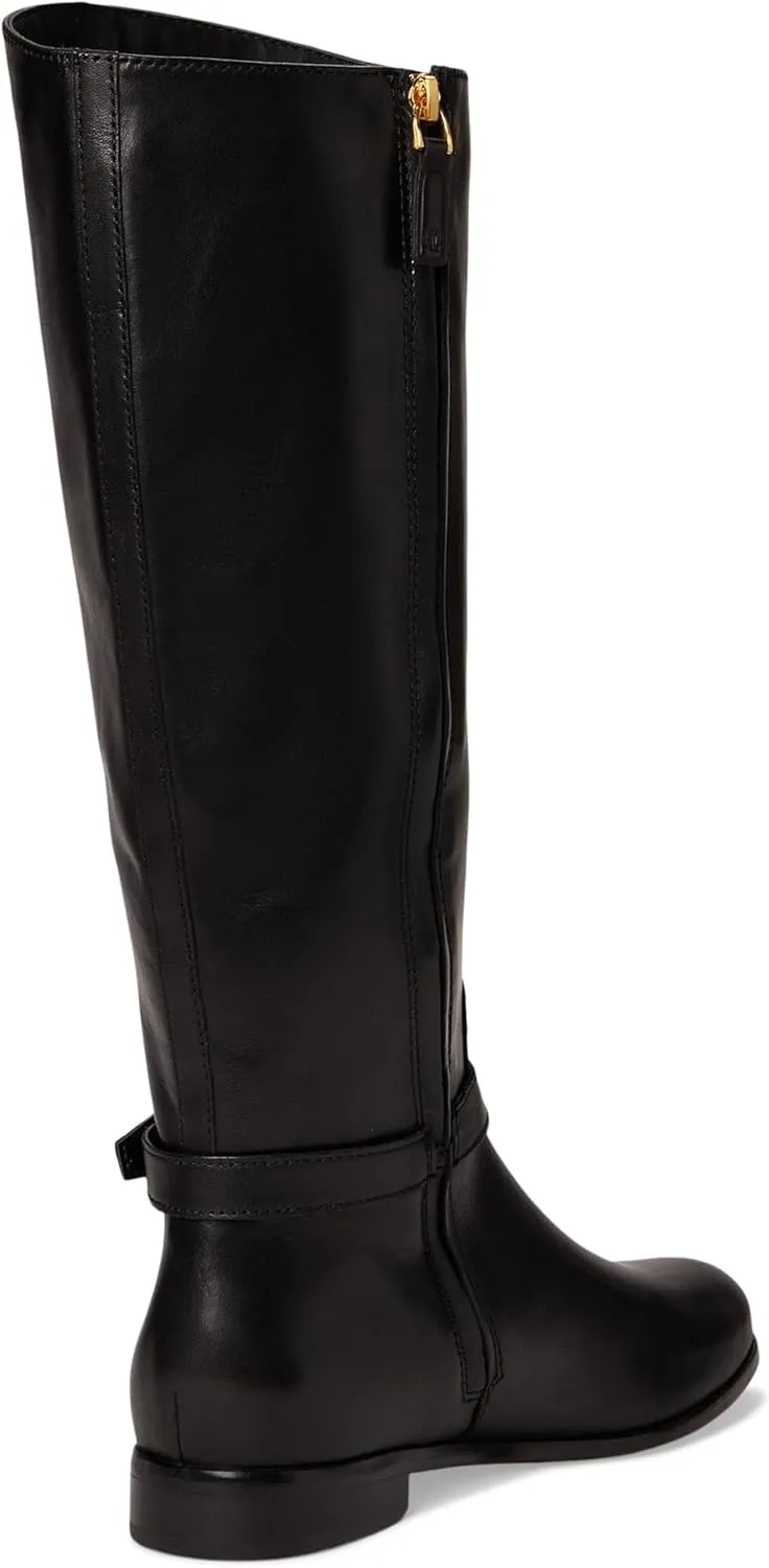 Lauren Ralph Lauren Women's Brooke Burnished Leather Riding Boot