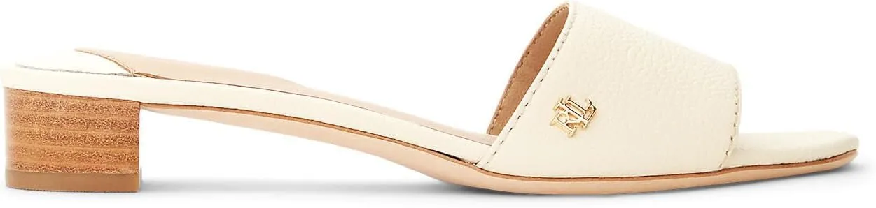 Lauren Ralph Lauren Women's Fay Tumbled Leather Sandals