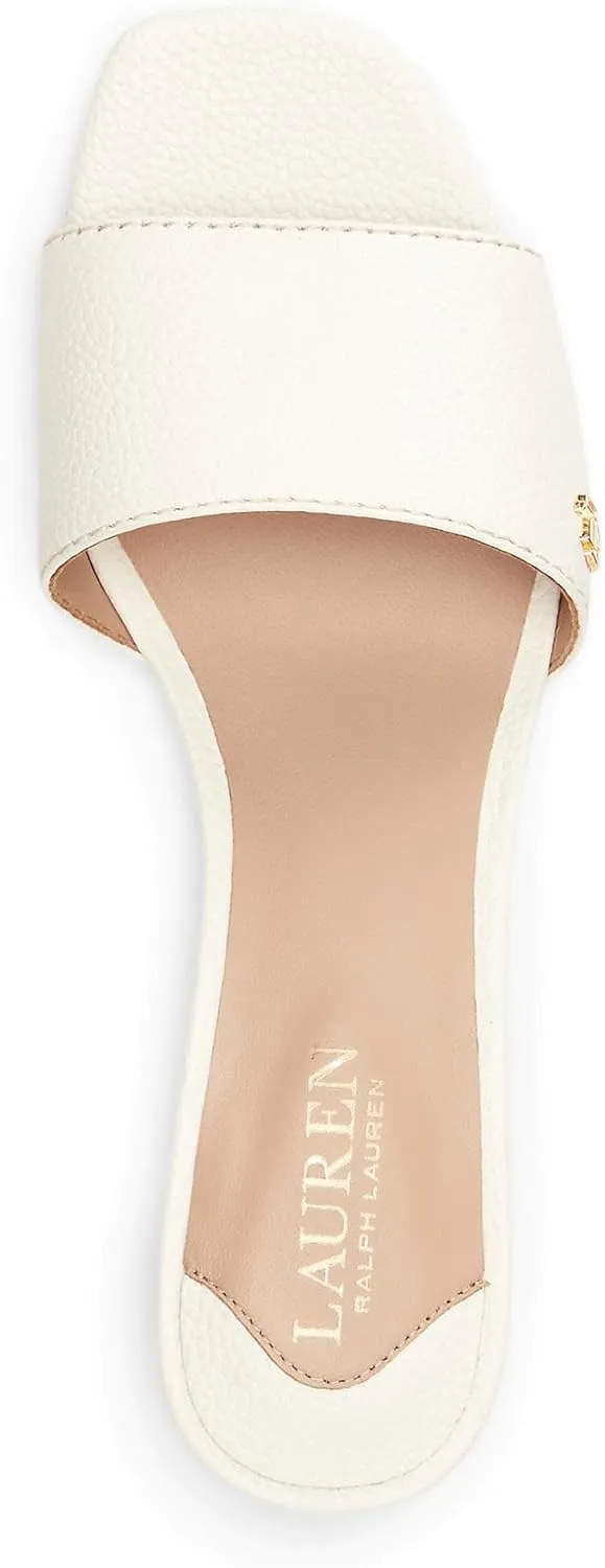 Lauren Ralph Lauren Women's Fay Tumbled Leather Sandals