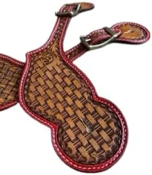 Leather Western Horse Spur Straps Handmade Genuine Tooled for Horse Riders Set of 2 Single Boots Equipment for Men-Women Craft Hardware Buckle TACK Basket Sport Equestrian Horse Spurs for Riding,SPR69