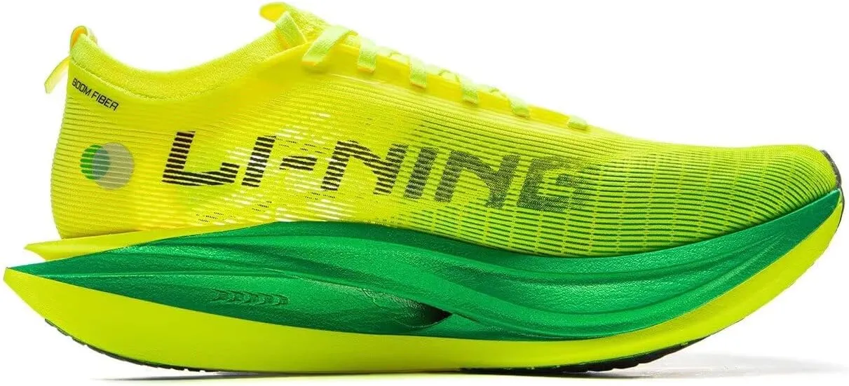 LI-NING FEIDIAN 5 Elite Men Running Shoes Boom Fiber Lightweight High Rebound Sport Racing Training Sneakers ARMV003