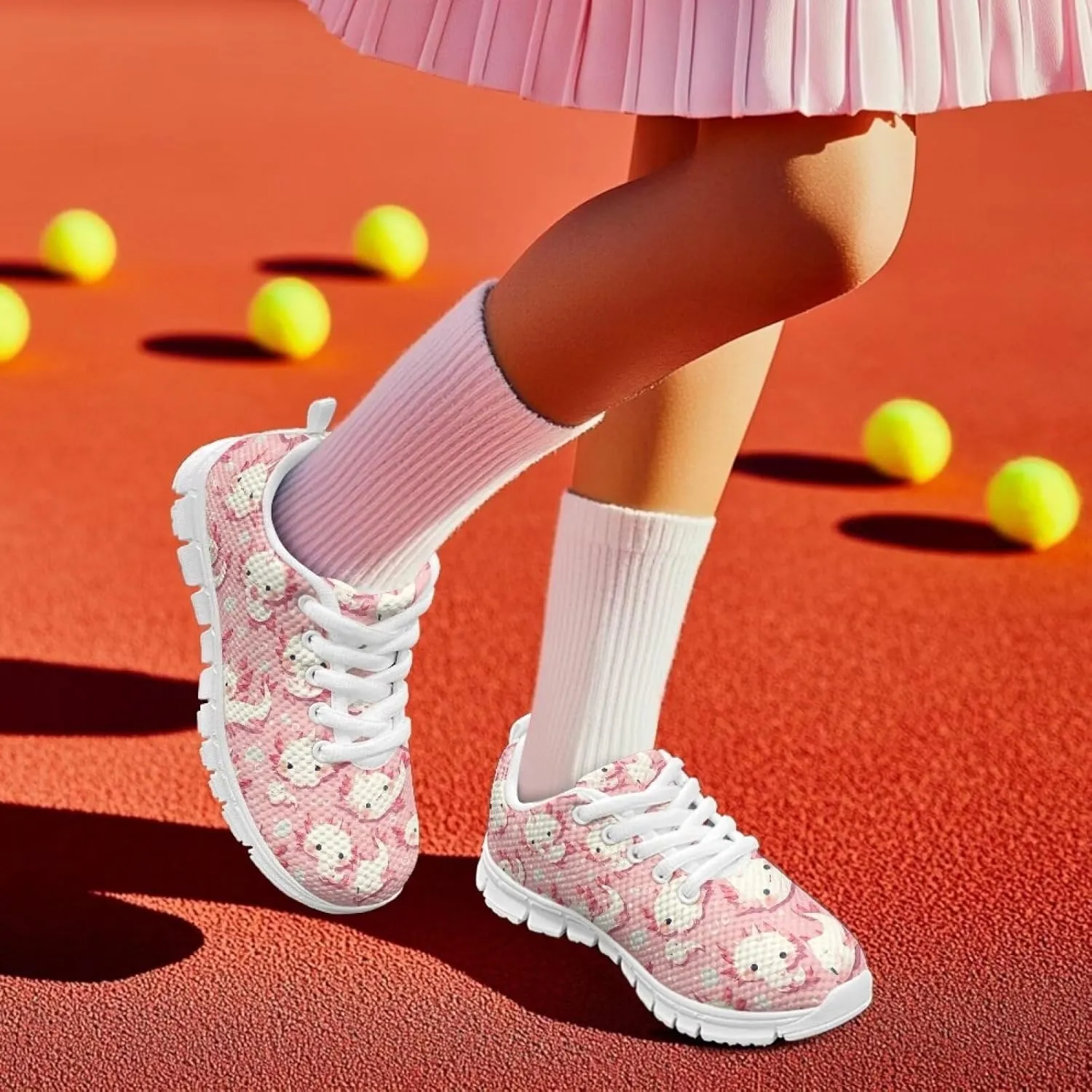 Little Big Kids Walking Running Shoes Tennis Sneakers for Boys Girls