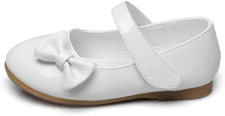 Mary Jane Flats for Girls Princess Ballet Dress Shoes for Wedding Birthday Party School