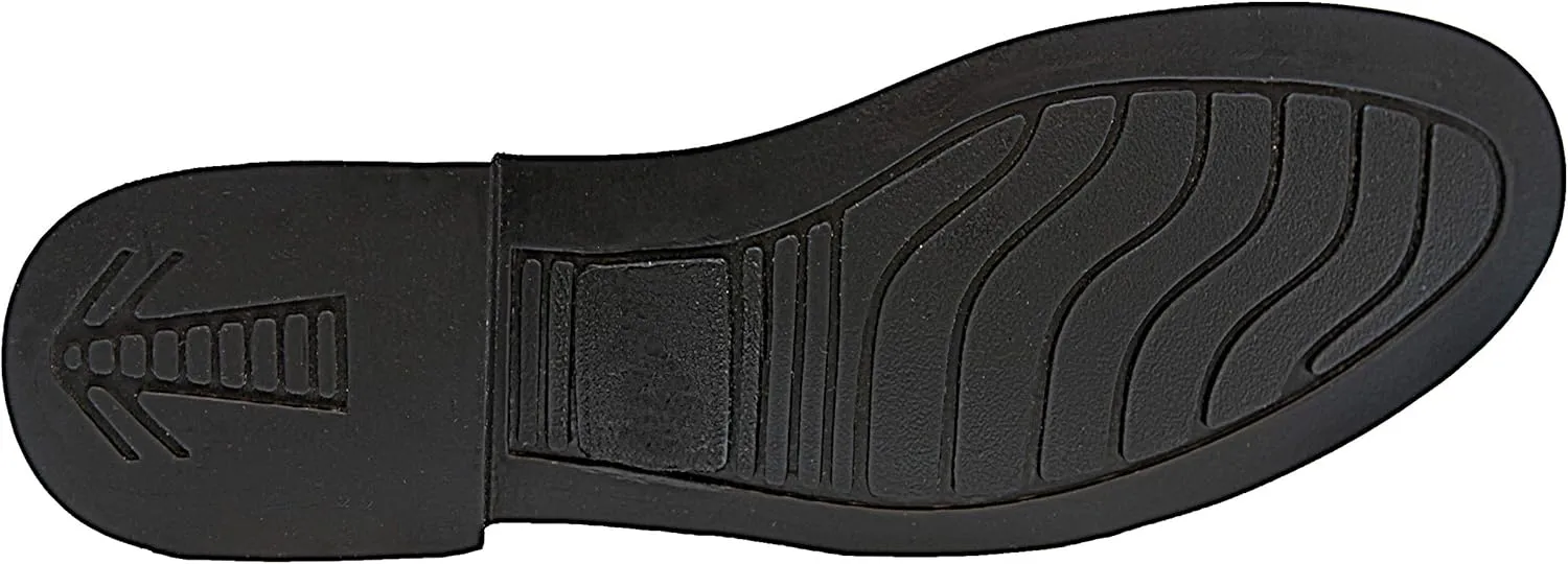 MB-3 Men's Man Horse Riding Mounted Police Patrol Tall Boots with Back Zipper Equestrian Color Black