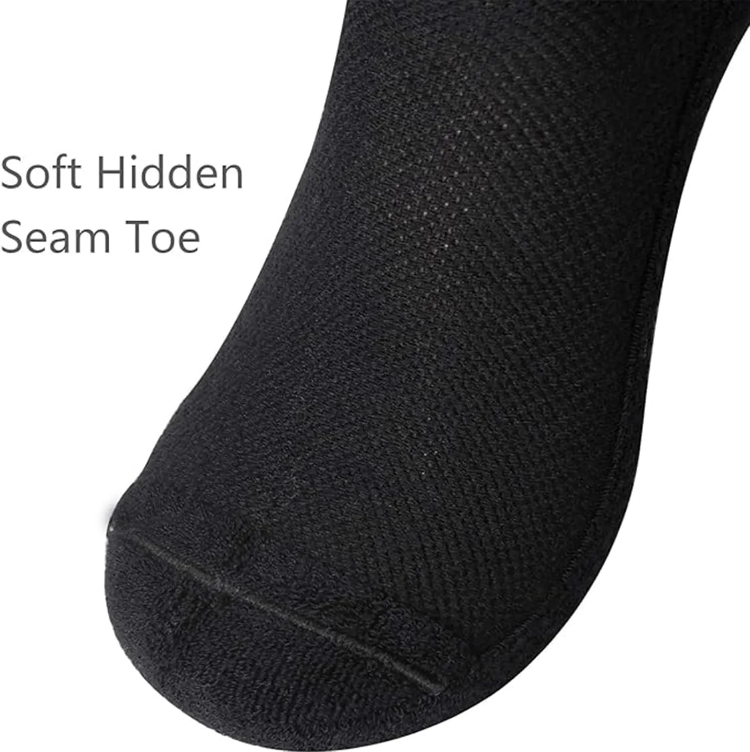  MD No Show Socks for Women and Men, Viscose Bamboo Soft Athletic Running Moisture Wicking Short Casual Sports Socks 6 Pairs
